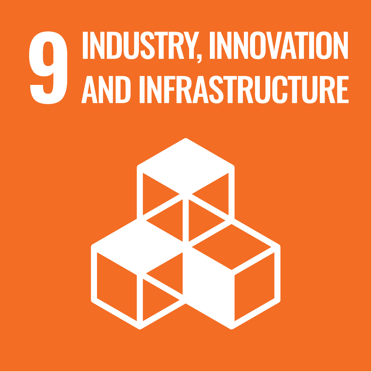 SDG 9: Industry, Innovation and Infrastructure icon